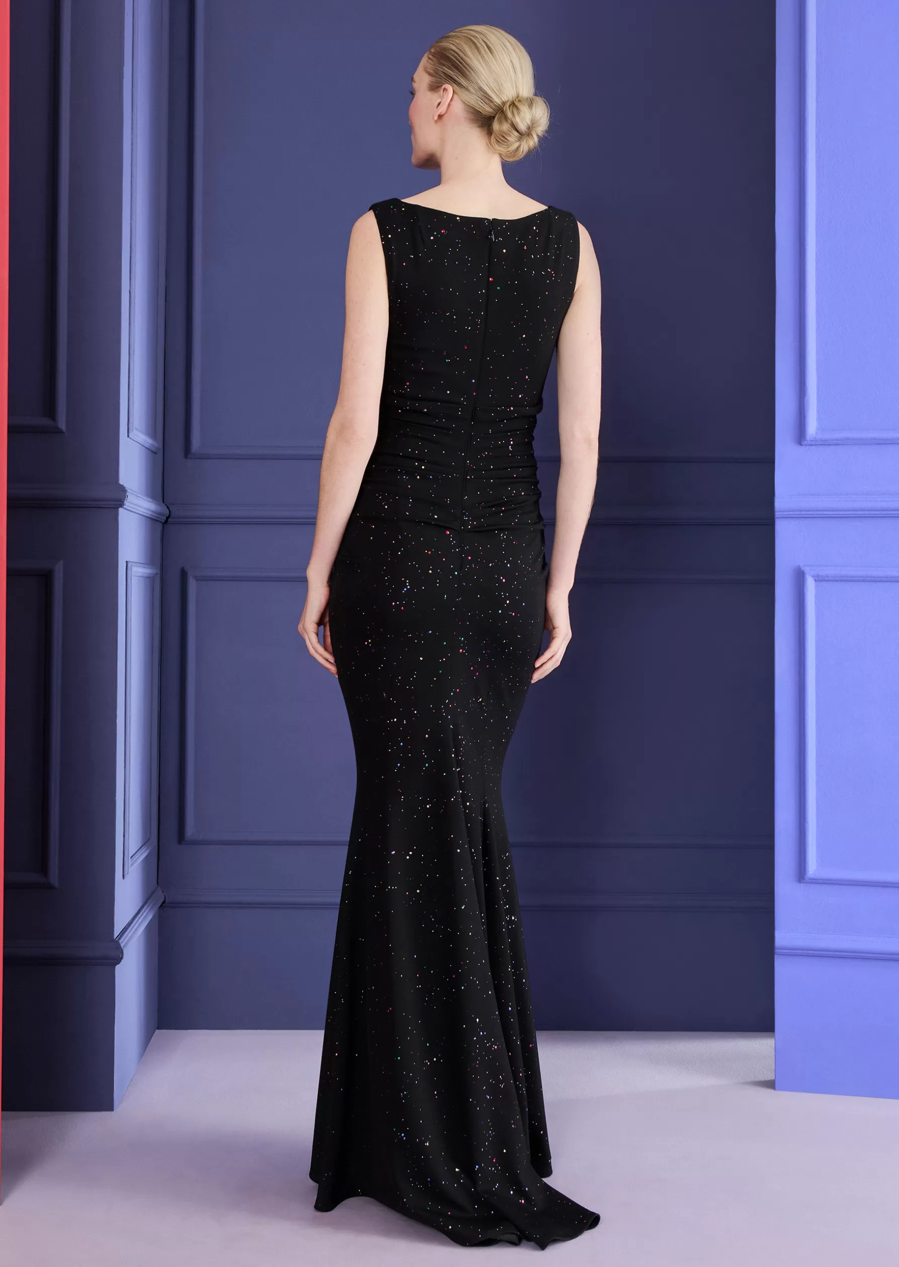 Long Dresses-Talbot Runhof Evening Dress Bossa17 Black