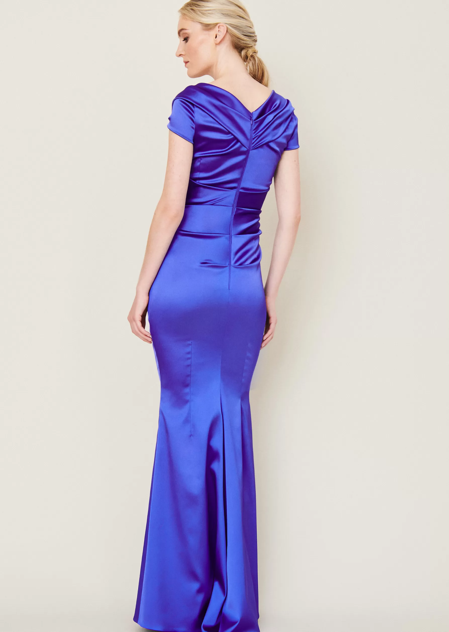 Classics-Talbot Runhof Evening Dress Donavan4 Periwinkleblue