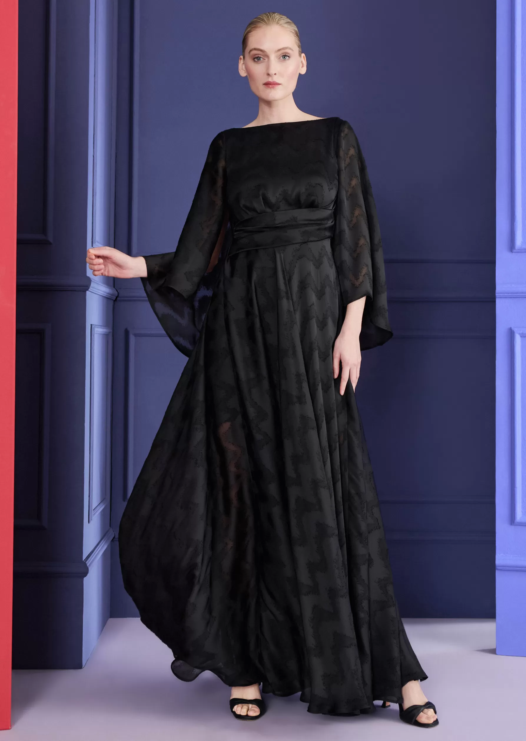 Long Dresses-Talbot Runhof Evening Dress Molara1 Black