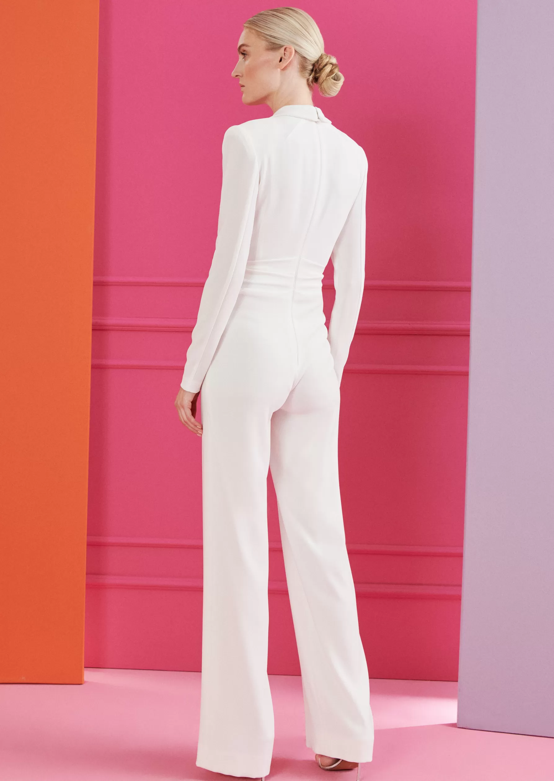 Jumpsuits-Talbot Runhof Jumpsuit Bisma1 White