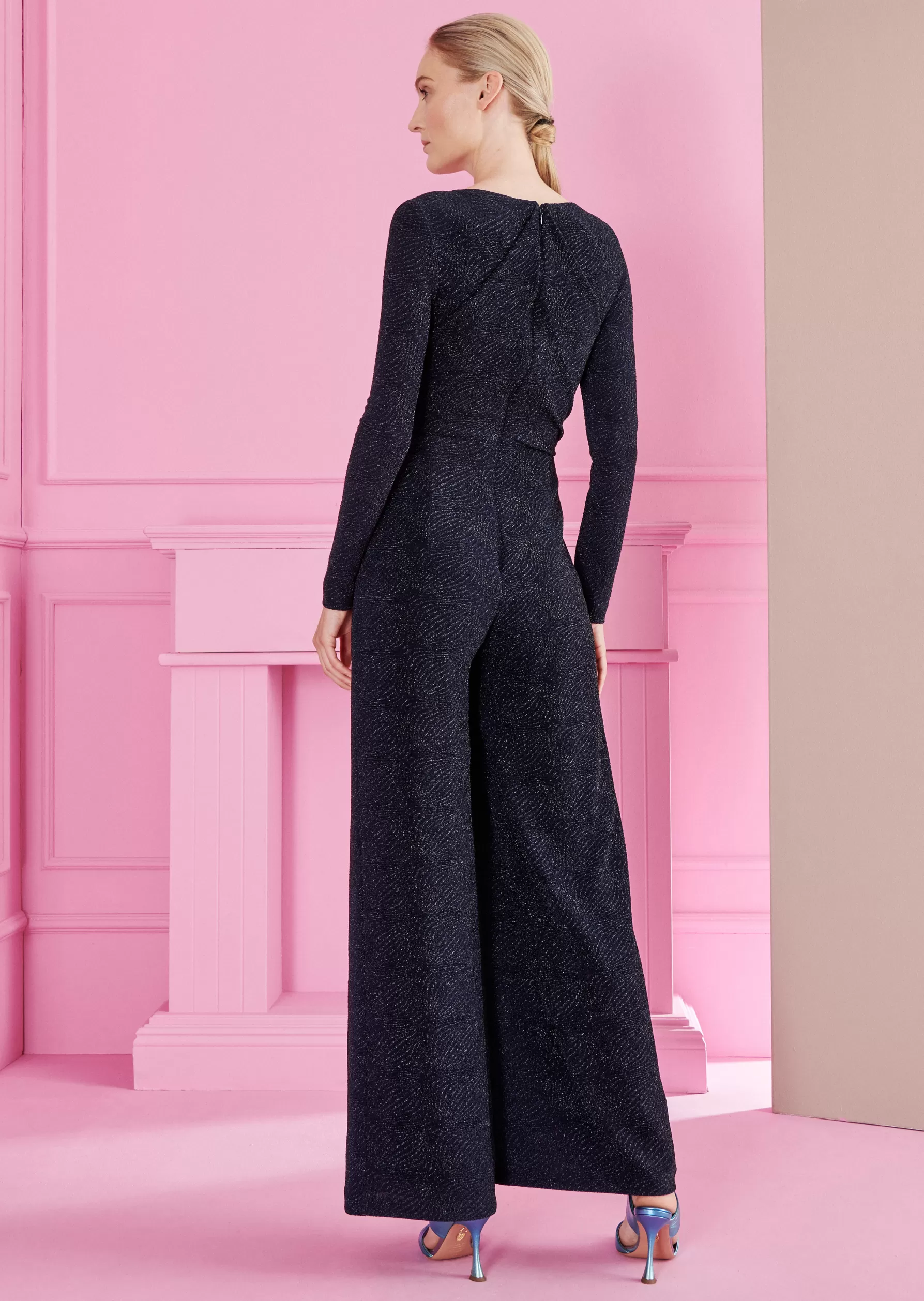 Jumpsuits-Talbot Runhof Jumpsuit Didi4 Royalnavyblue