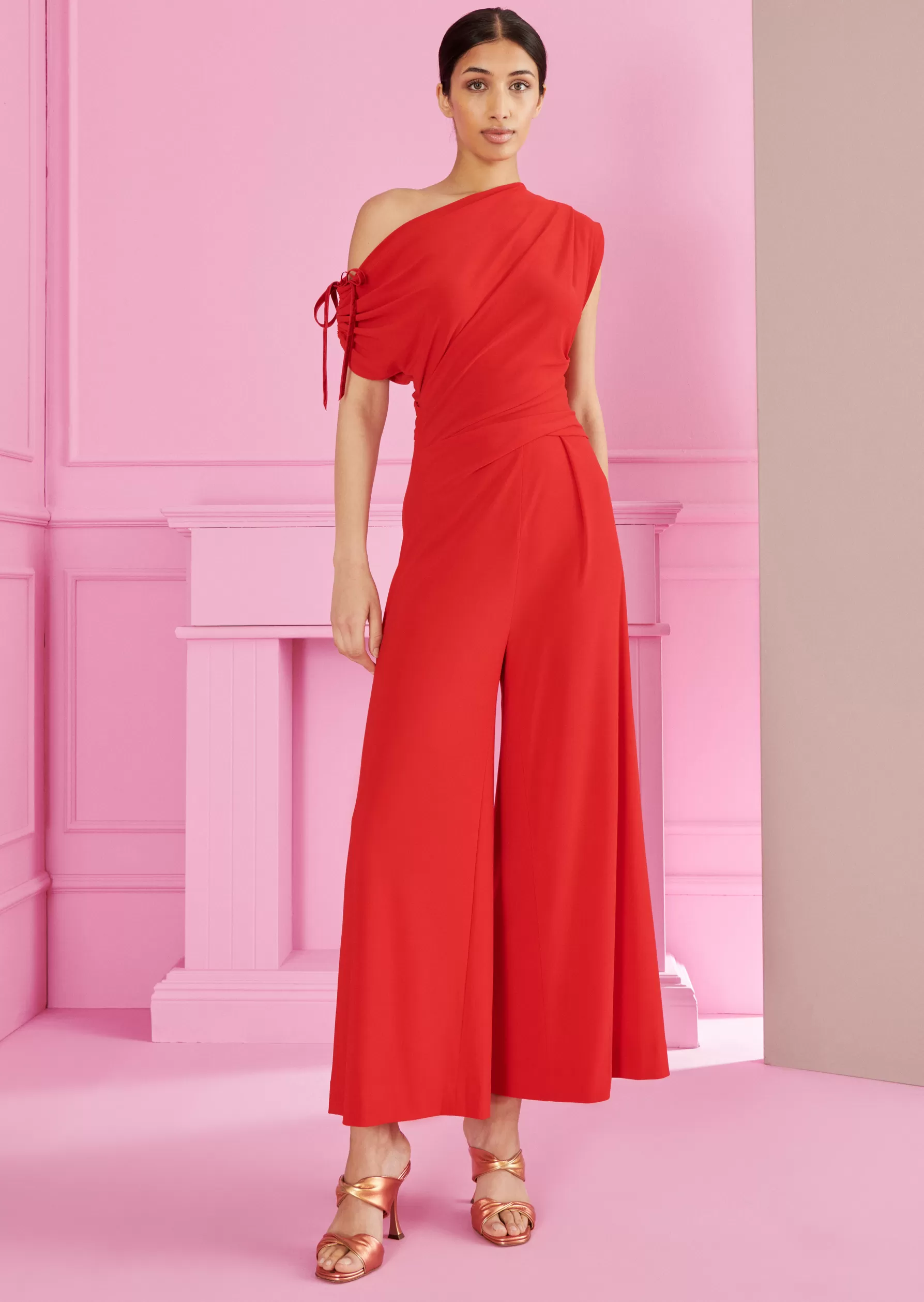 Jumpsuits-Talbot Runhof Jumpsuit Kinga2 Ferrarired