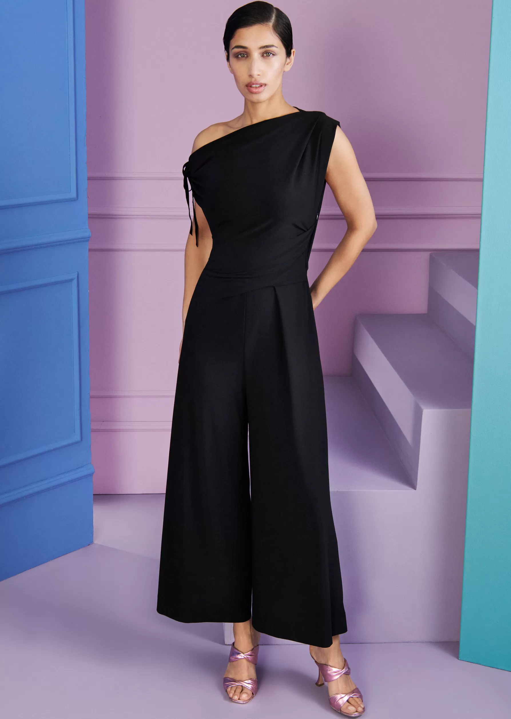 Jumpsuits-Talbot Runhof Jumpsuit Kinga2 Black