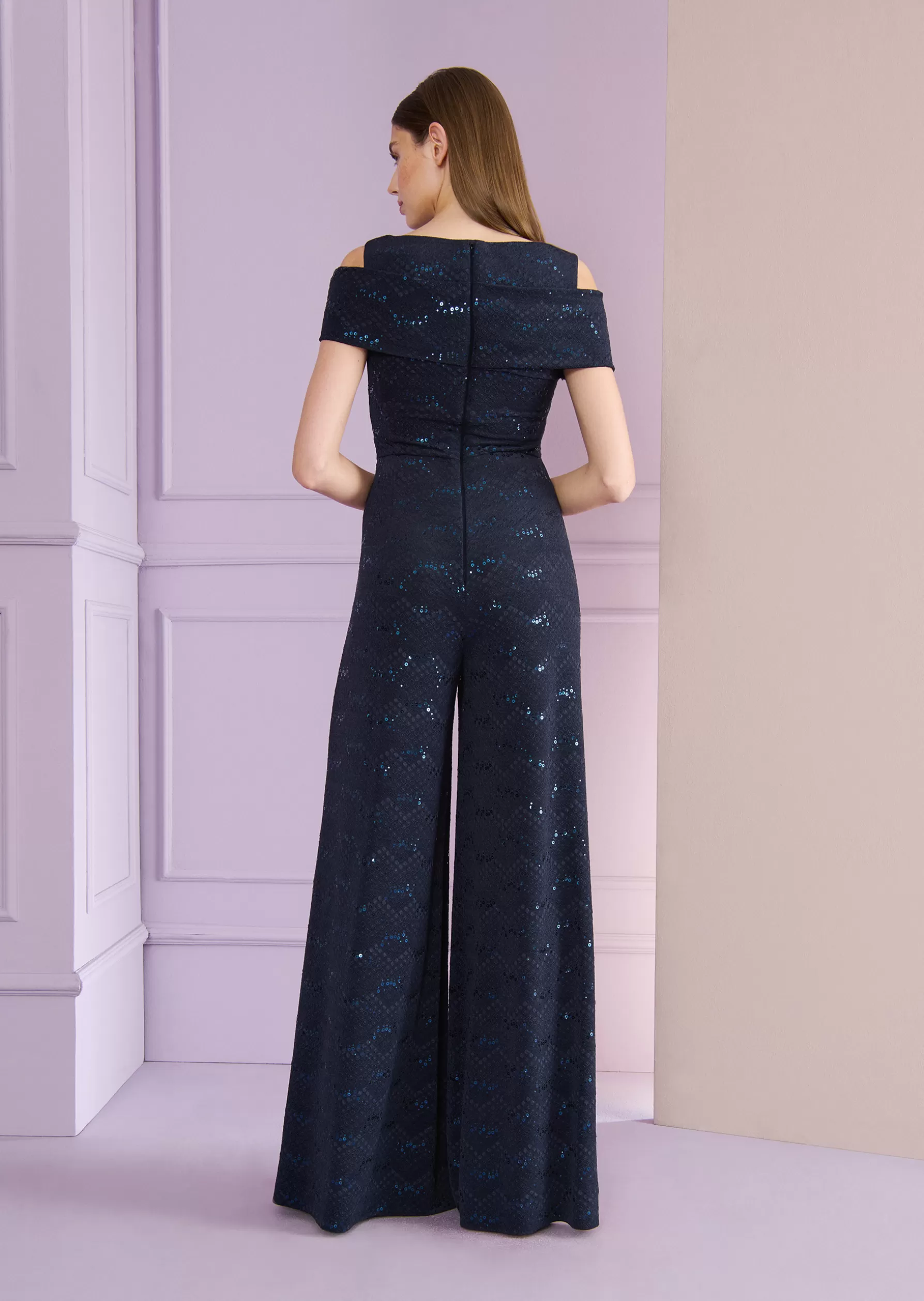 Jumpsuits-Talbot Runhof Jumpsuit Kino1 Armadablue