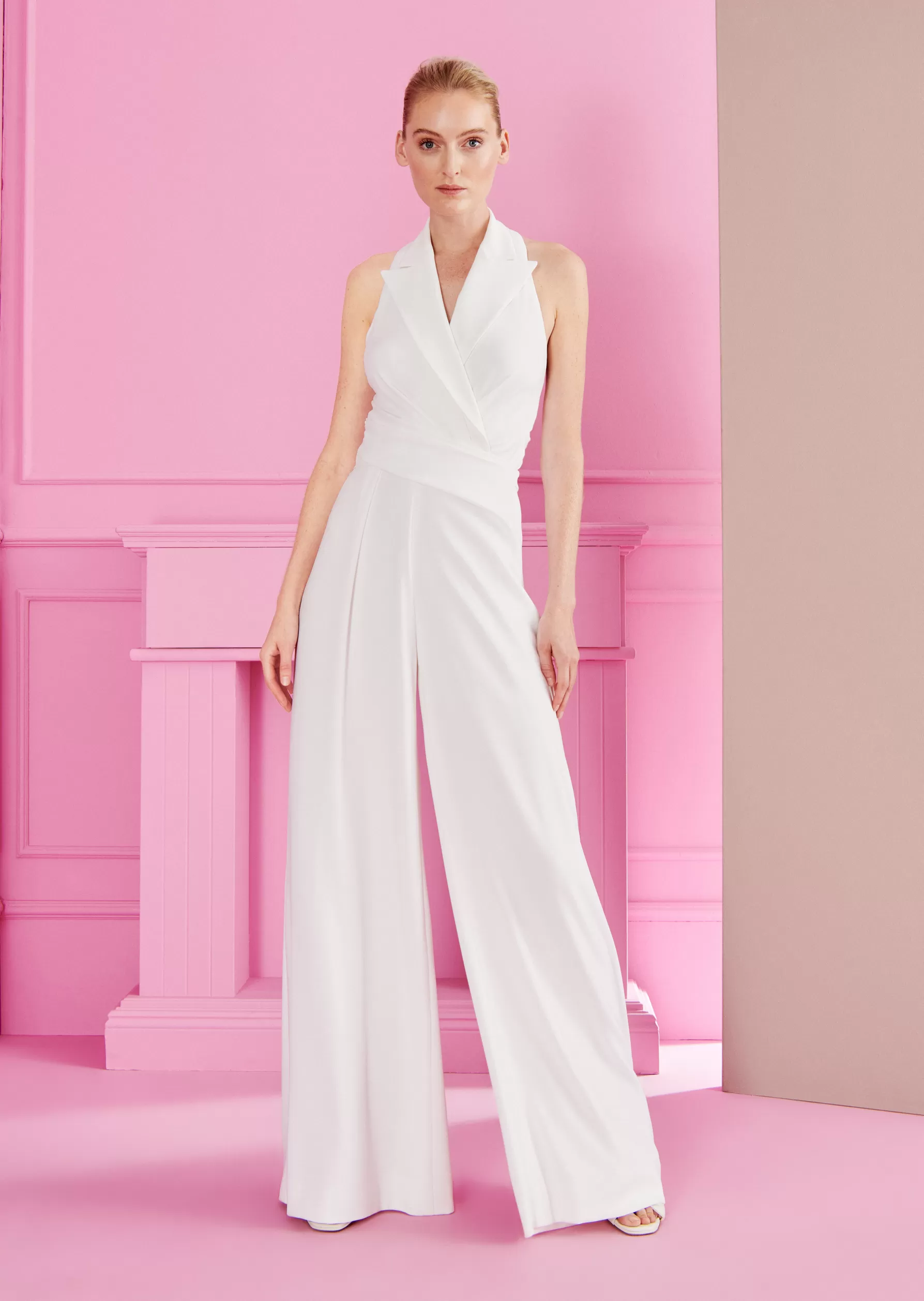 Bridal-Talbot Runhof Jumpsuit Liaison1 White