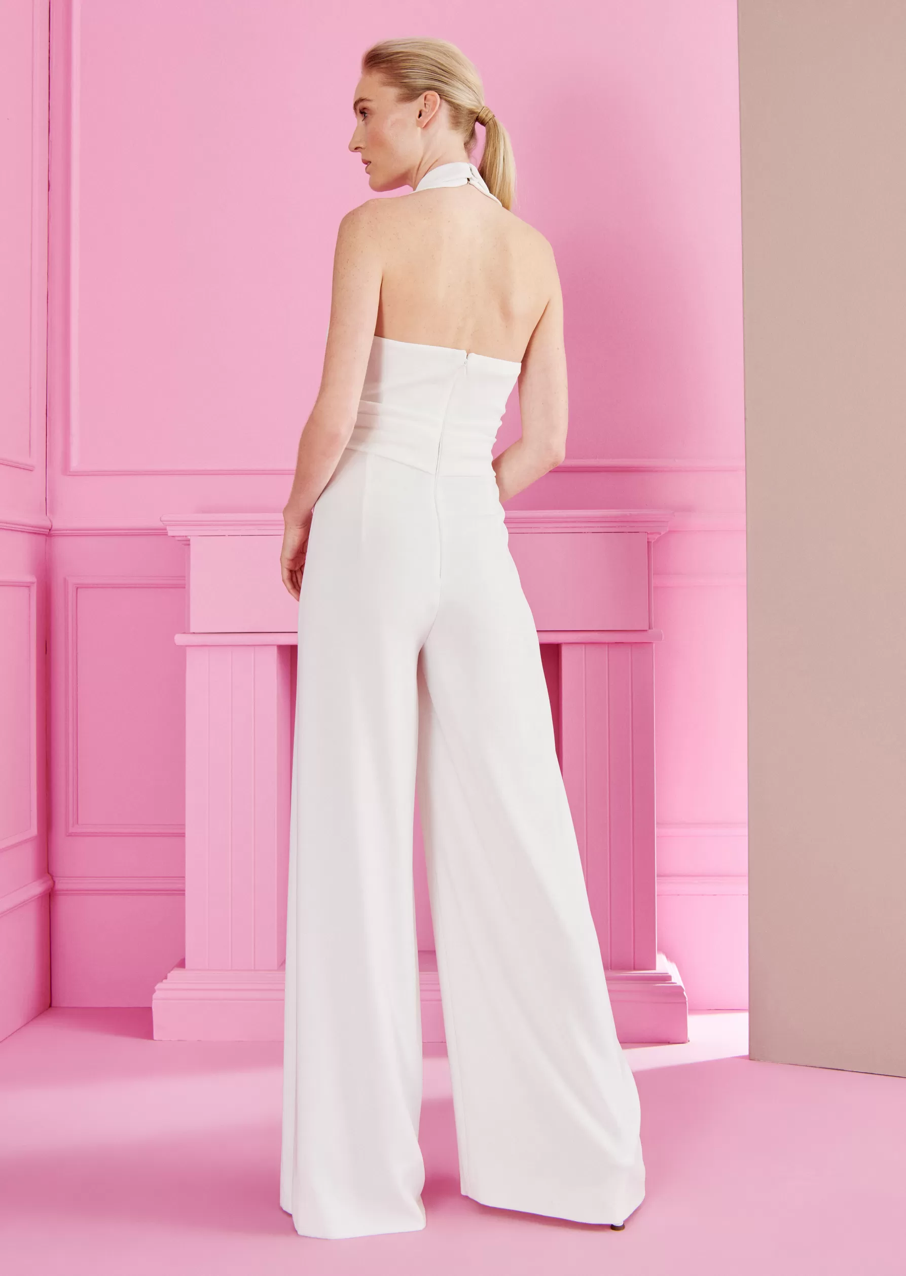 Bridal-Talbot Runhof Jumpsuit Liaison1 White