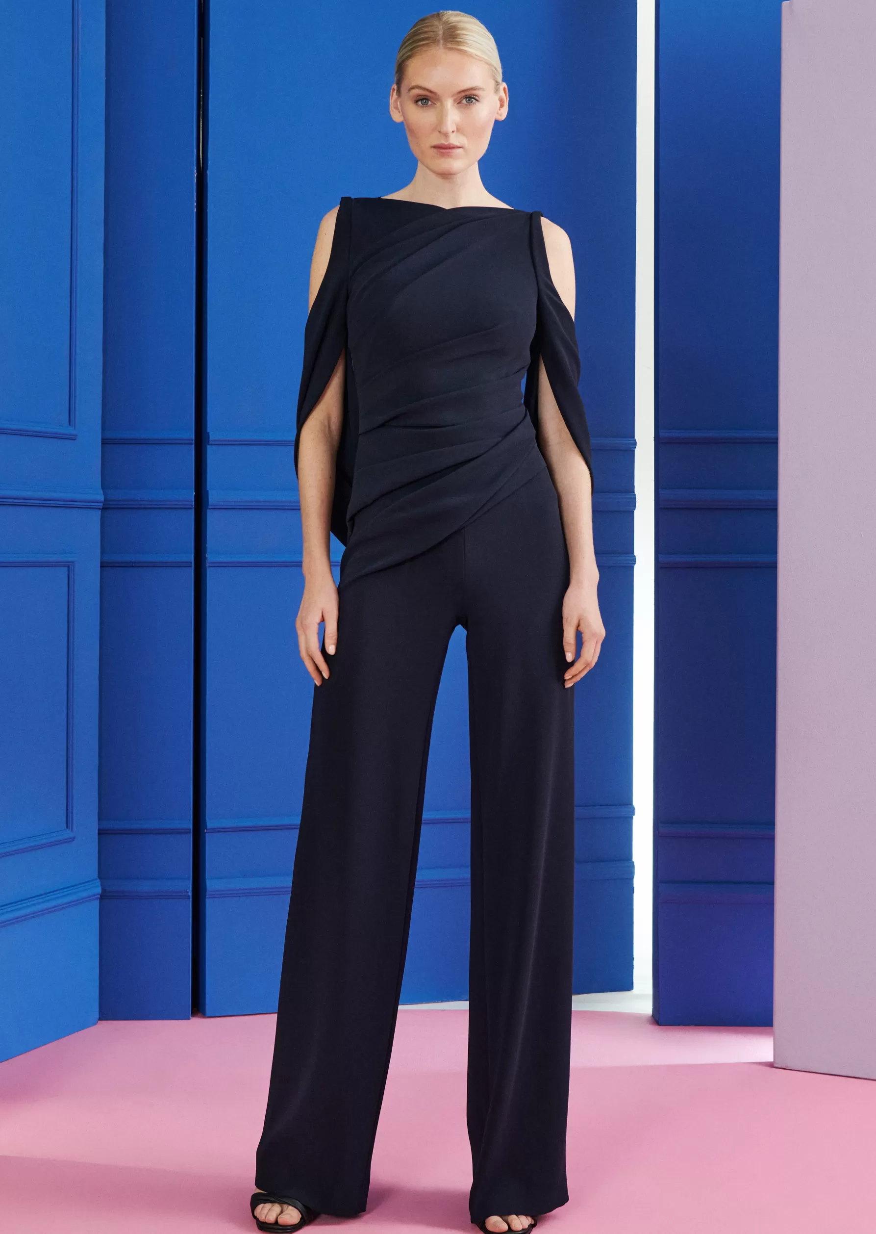 Jumpsuits-Talbot Runhof Jumpsuit Pigalle1 Midnight