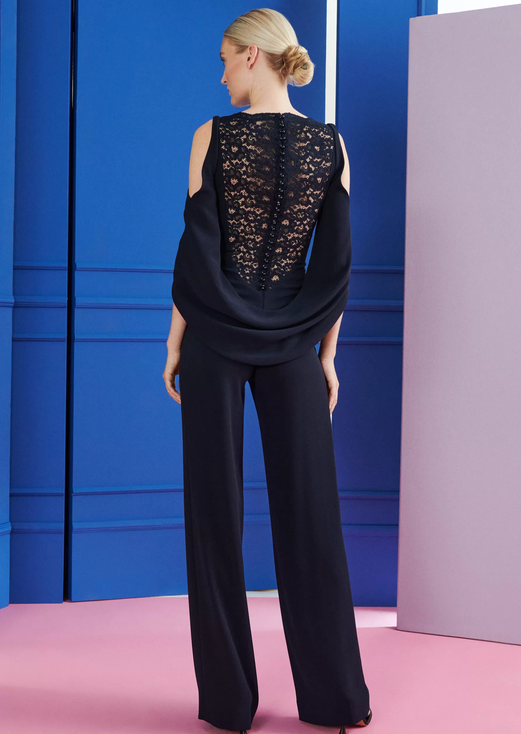 Jumpsuits-Talbot Runhof Jumpsuit Pigalle1 Midnight