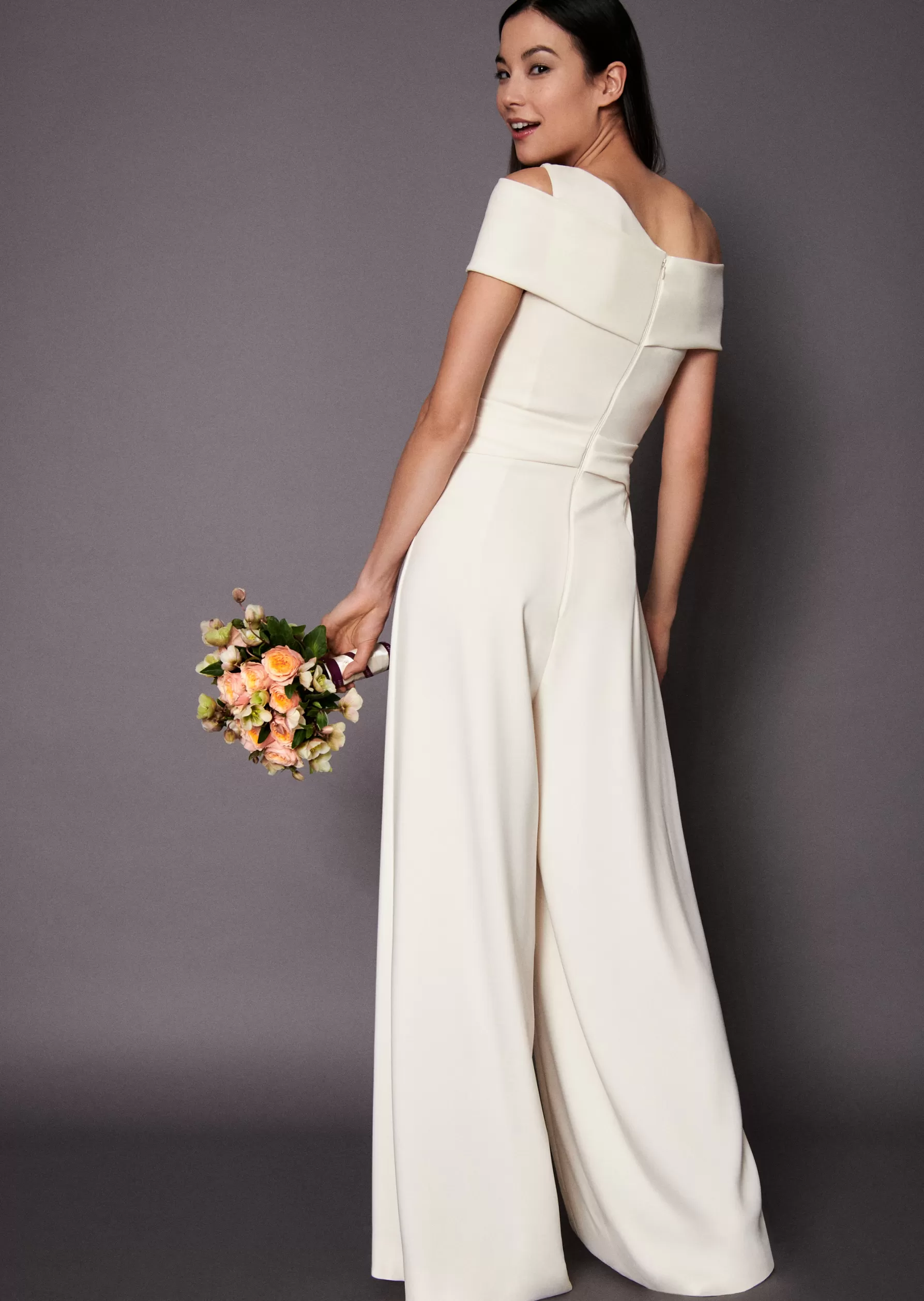 Bridal-Talbot Runhof Jumpsuit Risk5 Ivorywhite