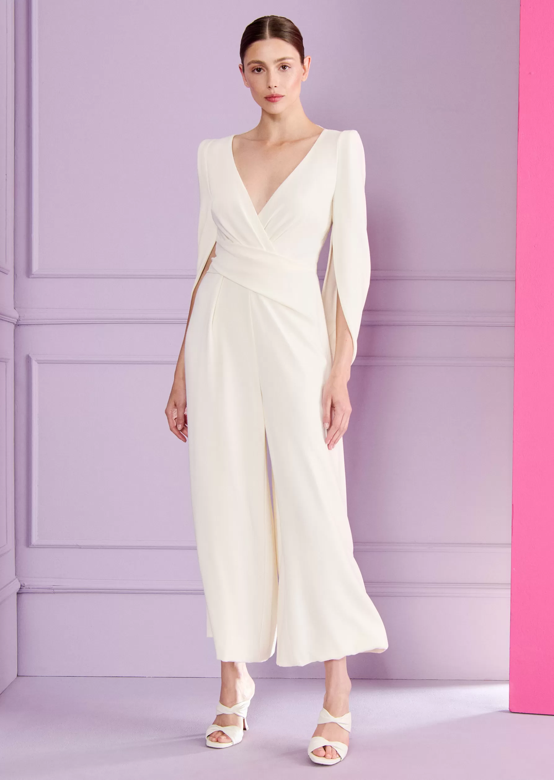 Bridal-Talbot Runhof Jumpsuit Silva2 Ivorywhite